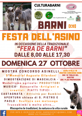 Fera de barni e festa dell'asino
